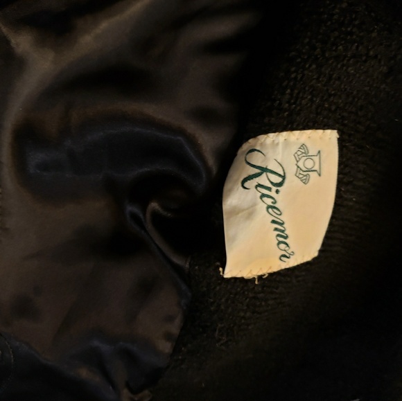 Vintage 1950s ladies wool coat with mink collar - Picture 4 of 5